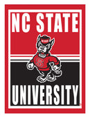 15.5"L x 11.5"H Medium Metal Wall Sign, North Carolina State University,6m909usm