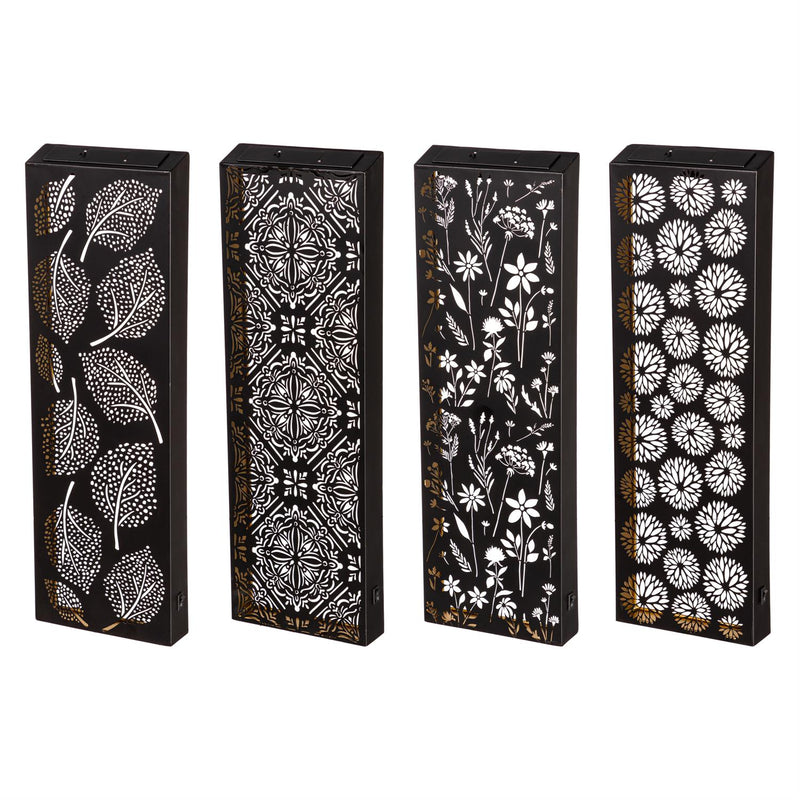 Laser Cut Metal Panel Wall Décor with LED Lights