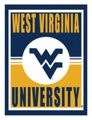 15.5"L x 11.5"H Medium Metal Wall Sign, West Virginia University,6m967usm