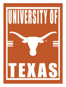 15.5"L x 11.5"H Medium Metal Wall Sign, University of Texas,6m999usm