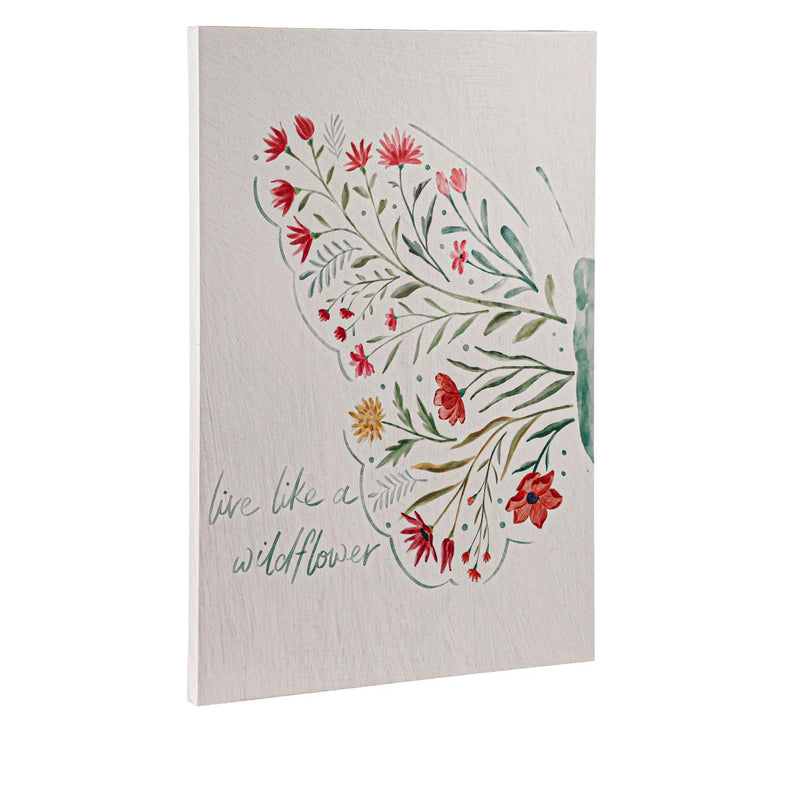 24x36 Life Like a Wildflower & Be Wild & Free, Set of 2