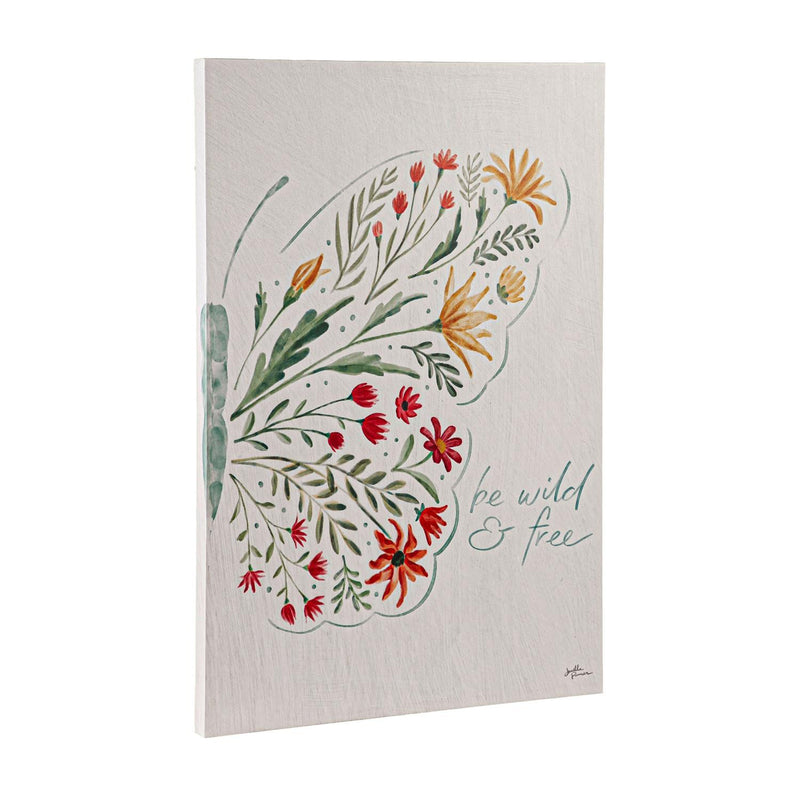 24x36 Life Like a Wildflower & Be Wild & Free, Set of 2