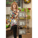 3 Wood and Metal Hanging Wall Frames,6pf30001