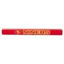 San Francisco 49ers Engraved Wood Sign, 49ers 1.5" x 18"