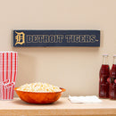 Detroit Tigers Engraved Wood Sign, 3.5" x 18"