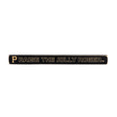 Pittsburgh Pirates Engraved Wood Sign, 1.5" x 18"