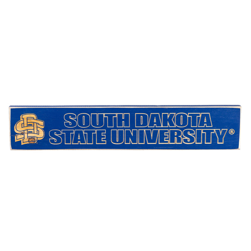 South Dakota State University Engraved Wood Sign, 3.5" x 18"