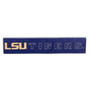 Louisiana State University Engraved Wood Sign, 3.5" x 18"
