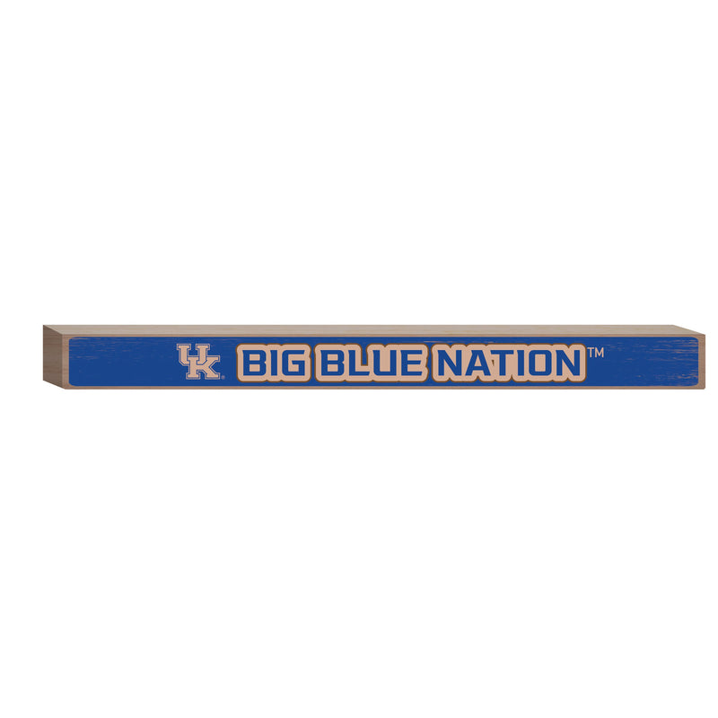 University of Kentucky Engraved Wood Sign, 1.5" x 18"