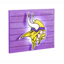 Lit Wall Decor, Minnesota Vikings,6wlt3817