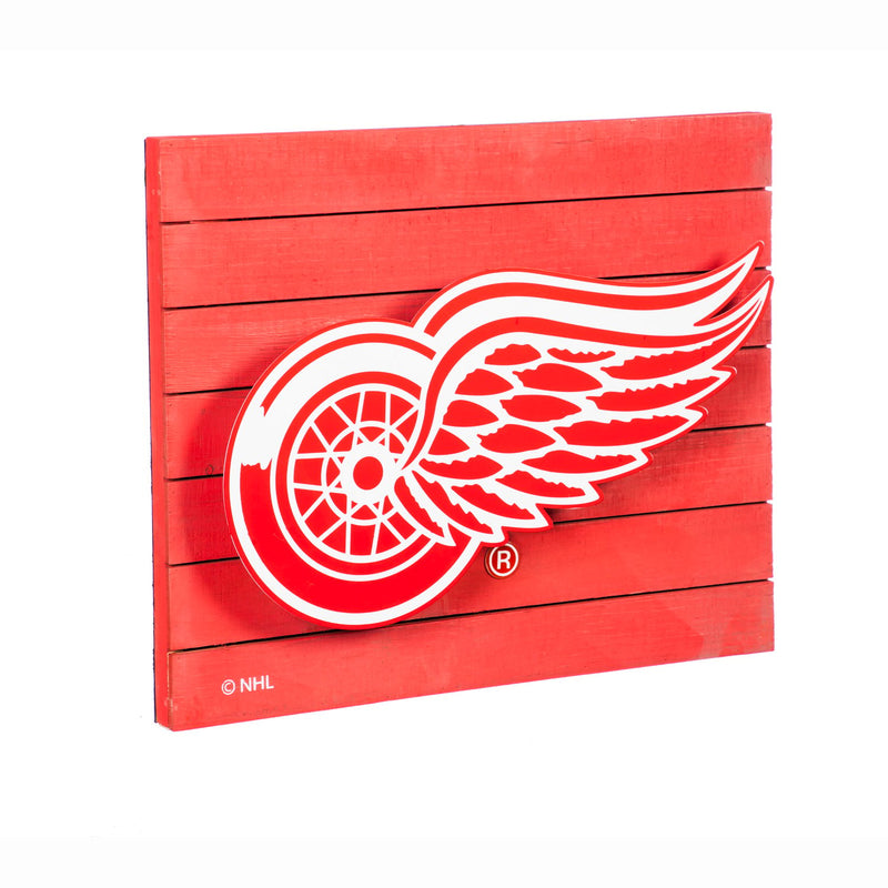 Lit Wall Décor, Detroit Red Wings,6wlt4359