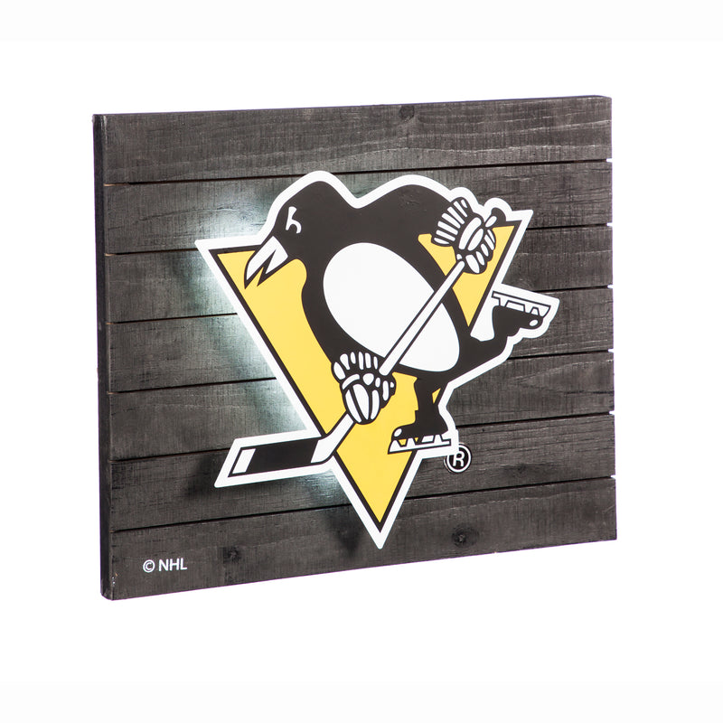 Lit Wall Décor, Pittsburgh Penguins,6wlt4372