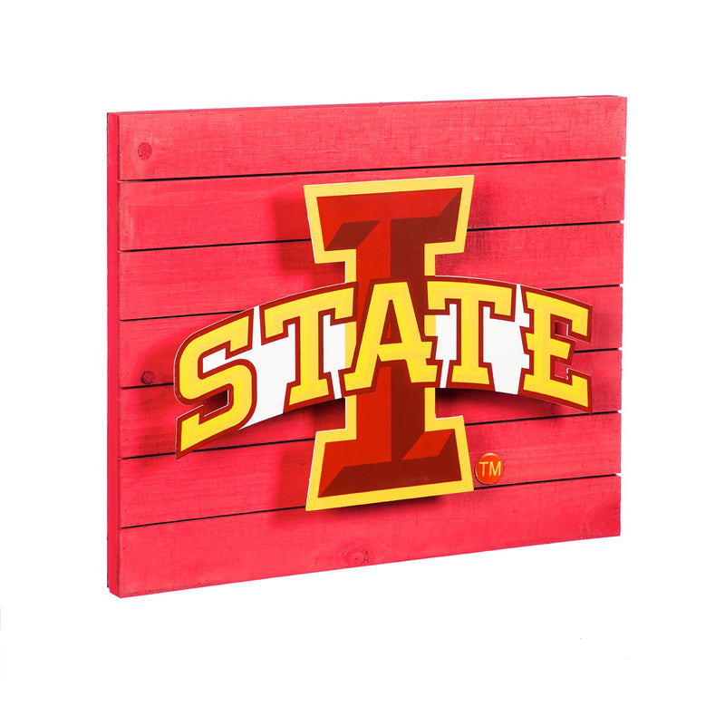 Lit Wall Décor, Iowa State University,6wlt962