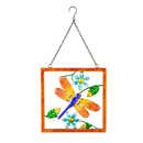 Pollinator Garden Indoor Wall Decor, Metal with Chain, Garden Friend, Asst of 2