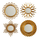 Gold Mirrors, Set of 4