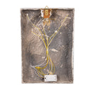 Traditional Santa Wall Decor, LED MGO Textured Wall, Santa