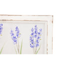 Lilacs Hand Painted Screen Wood Frame Wall Decor, 20"W x 9"H