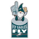 Philadelphia Eagles Gnome Metal Sign 10"L x 30"H