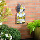 Pittsburgh Steelers Gnome Metal Sign 10"L x 30"H