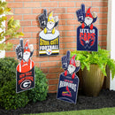 Pittsburgh Steelers Gnome Metal Sign 10"L x 30"H