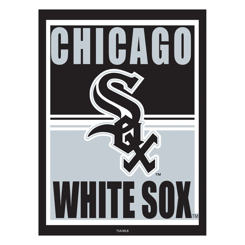Chicago White Sox 15.5"L x 11.5"H Medium Metal Wall Sign