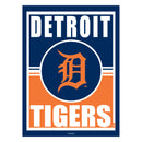 Detroit Tigers 15.5"L x 11.5"H Medium Metal Wall Sign