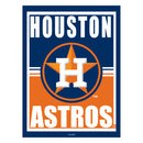 Houston Astros 15.5"L x 11.5"H Medium Metal Wall Sign