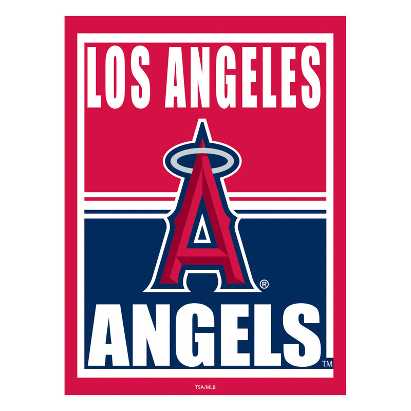 Los Angeles Angels 15.5"L x 11.5"H Medium Metal Wall Sign