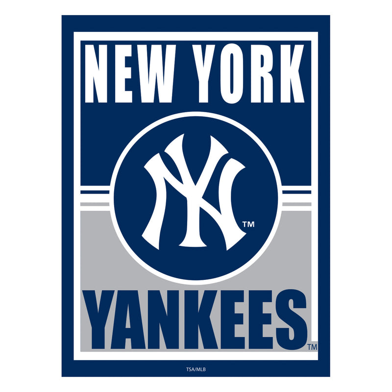 New York Yankees 15.5"L x 11.5"H Medium Metal Wall Sign