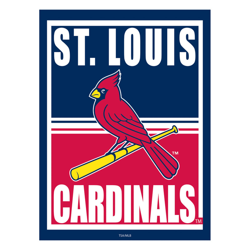 St Louis Cardinals 15.5"L x 11.5"H Medium Metal Wall Sign