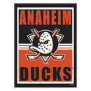 15.5"L x 11.5"H Medium Metal Wall Sign, Anaheim Ducks