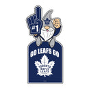 Toronto Maple Leafs Gnome Metal Sign 10"L x 30"H