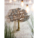 Metallic Tree Outdoor Metal Wall Art