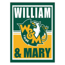 15.5"L x 11.5"H Medium Metal Wall Sign, William & Mary