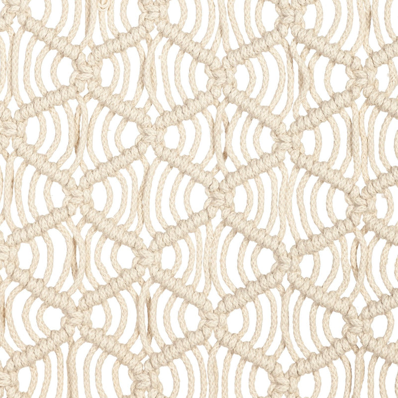 18" Macrame Braided Tapestry Wall Decor, Natural