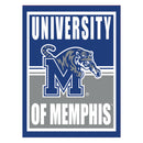 15.5"L x 11.5"H Medium Metal Wall Sign, University of Memphis