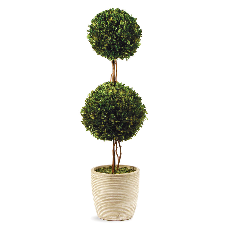 NAPA Home & Garden, BOXWOOD DOUBLE SPHERE TOPIARY 28",7530PG