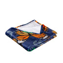 Mariposa Melody Butterfly Scatter Plush Blanket, 50" x 60"