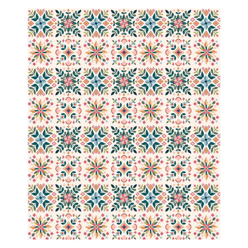 Diamond Tapestry Plush Blanket, 60"L x 50"W