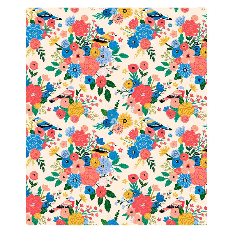 Bursting Blossoms Plush Blanket, 50" x 60"