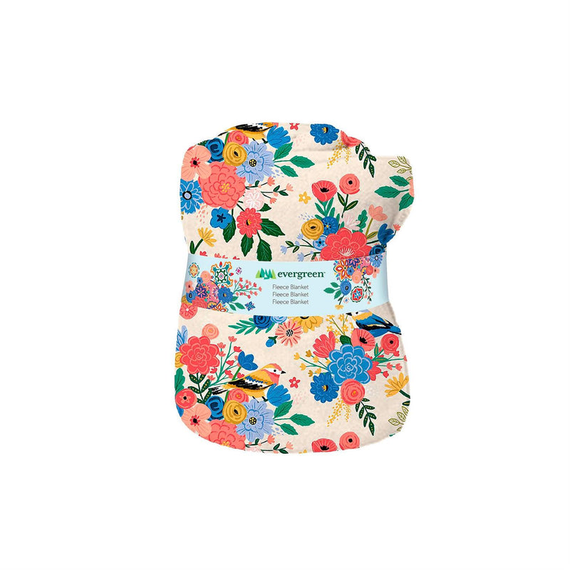 Bursting Blossoms Plush Blanket, 50" x 60"