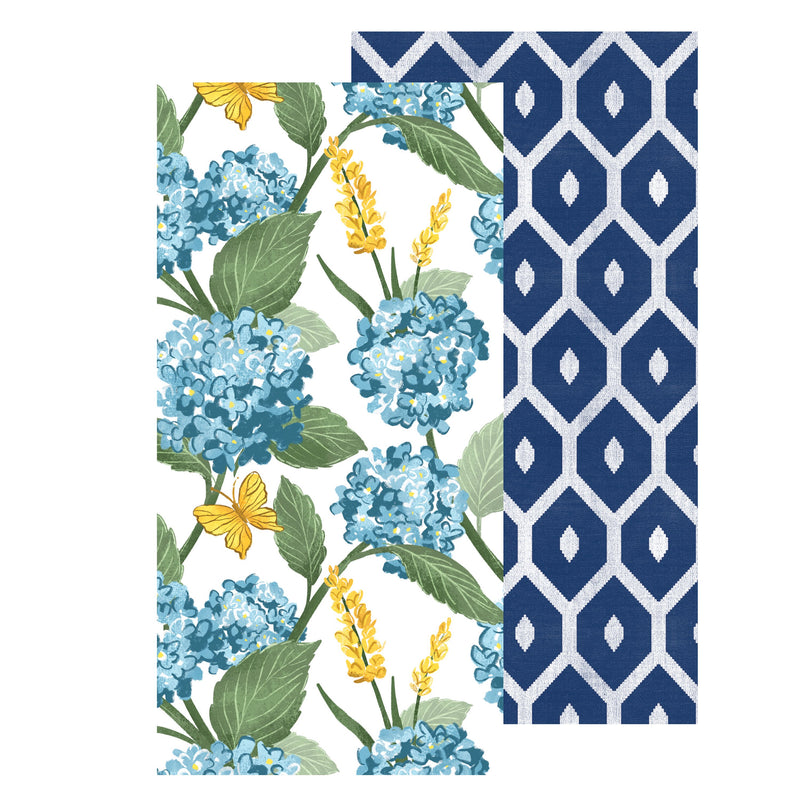 Coastal Citrus Blue Skies Quick Dry Towel