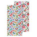 Butterfly Toile Quick Dry Towel and Matching Carrying Case, 60" x 30"