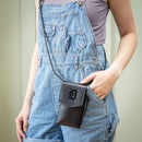 Detroit Tigers, Cross Body Wallet, Black