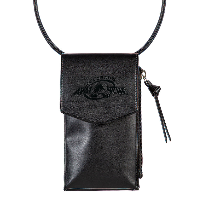 Colorado Avalanche, Cross Body Wallet, Black