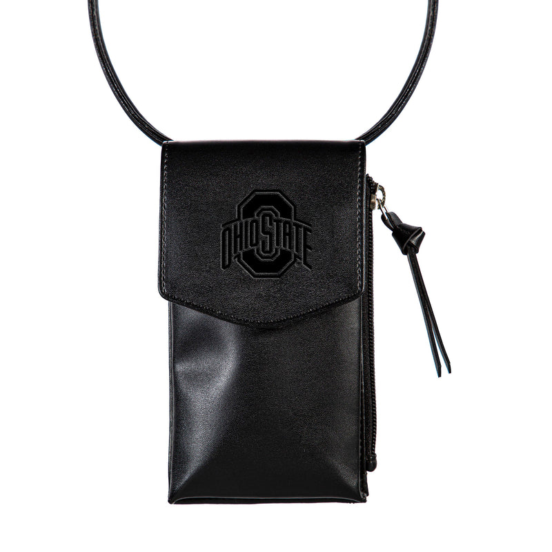 Ohio State University, Cross Body Wallet, Black