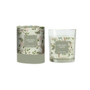 4.5" Marble Glass Candle with Gift Box,7cdl359