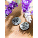 Metal Memorial Tokens, 2 Asst: Cardinal/Butterfly