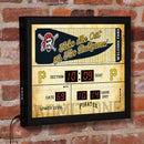 Scoreboard Wall Clock, Pittsburgh Pirates