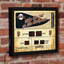 Scoreboard Wall Clock, San Francisco Giants
